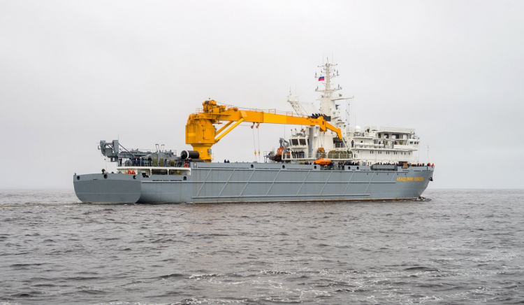 На службу в Тихоокеанский флот поступило передовое судно «Академик Ковалев»