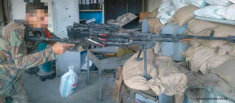 В Сирии пулеметы "Корд" активно применяют в городских боях