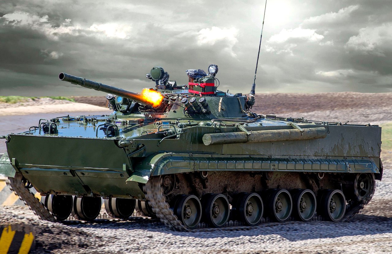 Битва за Крым: российская БМП-3 против украинской БМП-1У «Шквал»