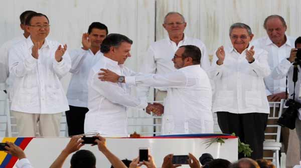 Колумбийские власти и РВСК подписали соглашение о мире