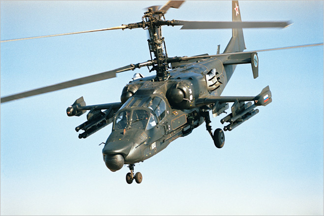 Вертолетное катапультирование Ка-52: совершенство российских мастеров