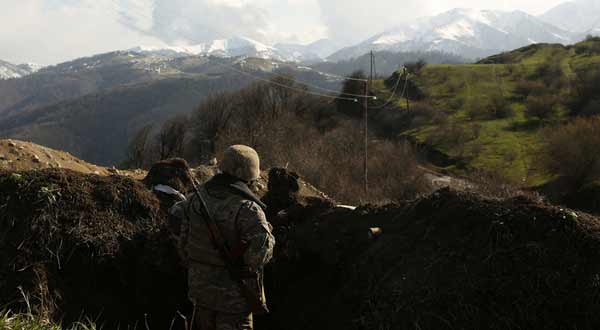 Карабахский военный погиб в результате обстрела со стороны Азербайджана