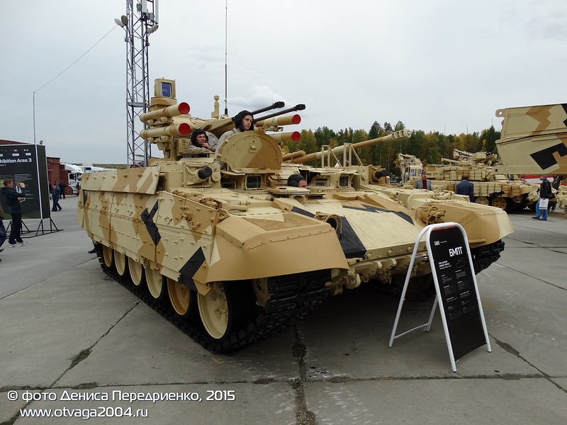 Боевая машина поддержки танков БМПТ «Терминатор» - фотообзор и фотодетализация
