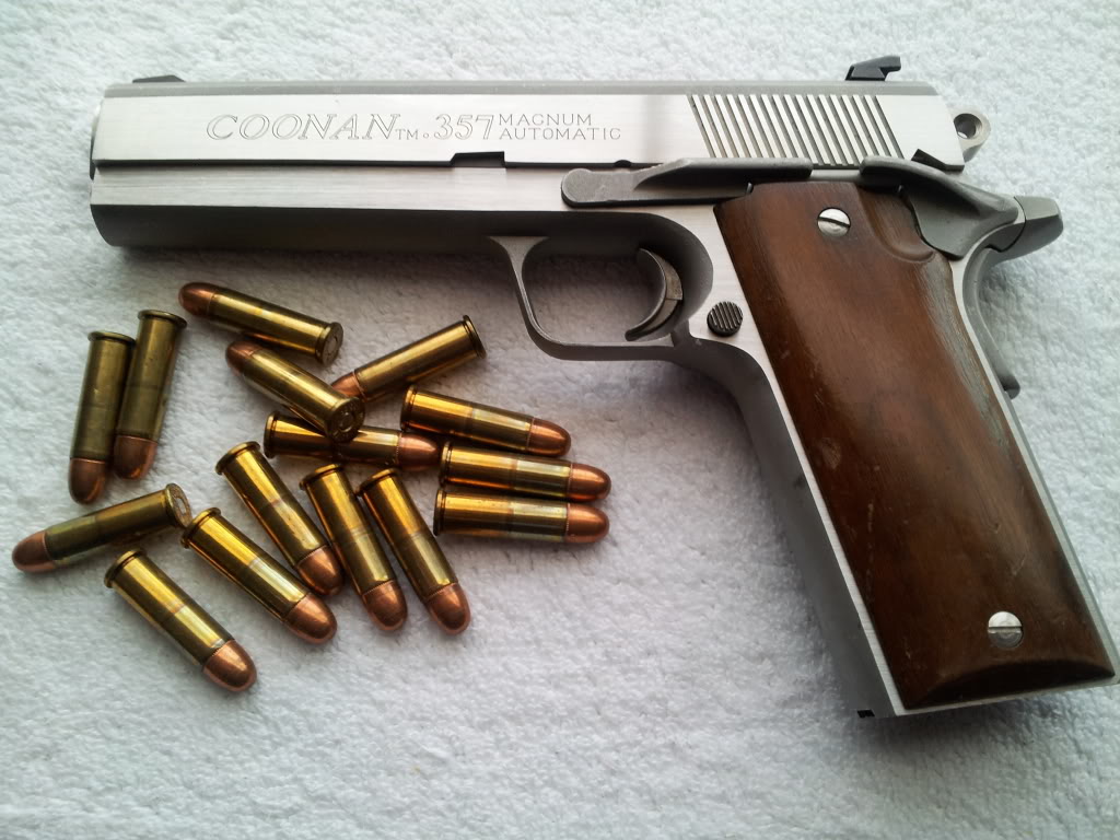 Пистолет Coonan под мощный револьверный патрон .357 Magnum