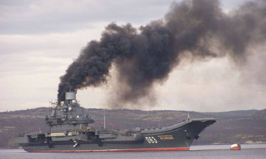Дым котлов «Адмирала Кузнецова» затуманил британцам мозги