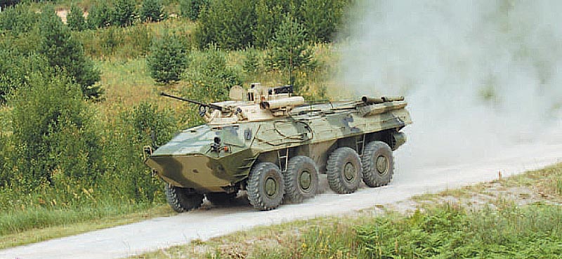 БТР-90 - растоптанный «Росток»