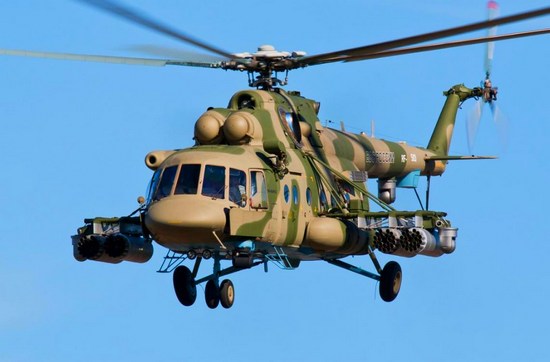 Боевики запечатлели момент срабатывания "Витебска" на российском Ми-8