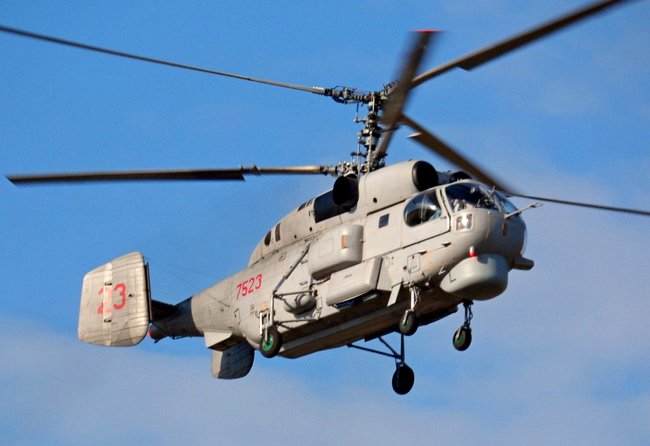 Первое боевое применение корабельного вертолёта Ка-28 в Сирии