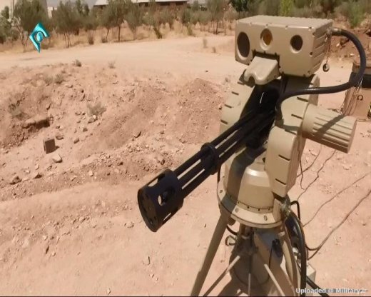 В Сирии будет испытан боевой робот с шестиствольным пулеметом