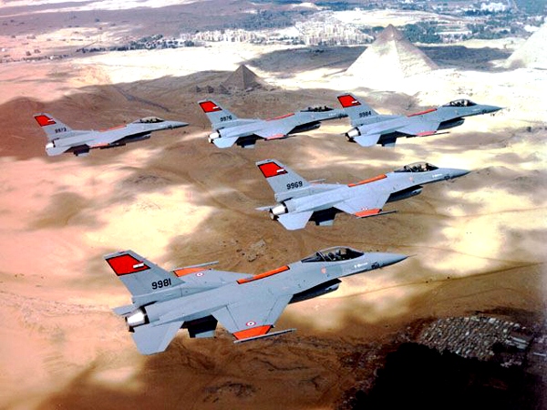 В Сирию прибыли египетские боевые самолёты