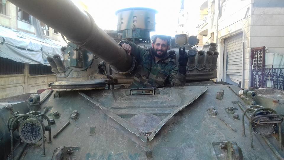 В Сирии на Т-72 замечены новые противоракетные "скворечники"