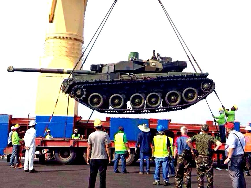 В Таиланд прибыла новая партия украинских танков «Оплот»