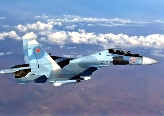 Превосходство российских Су-30СМ в небе Сирии
