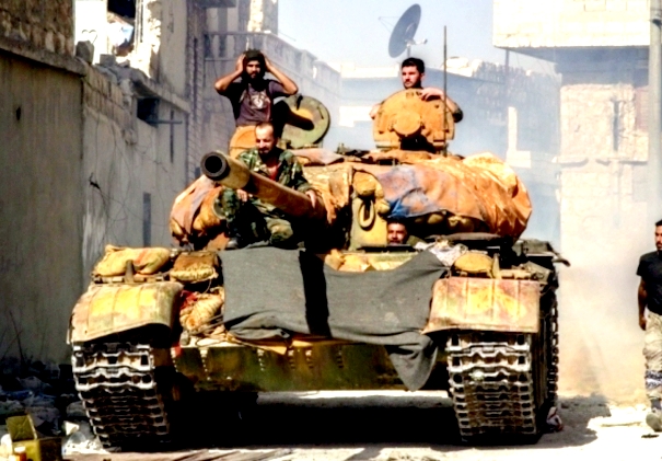 «Бронированная бомба»: танк с 3 тоннами взрывчатки уничтожен в Алеппо