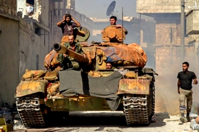 Сирийская армия окружила боевиков «Джебхат-ан-Нусры» под Дамаском