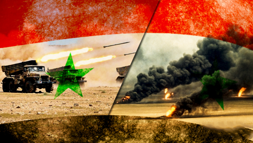 Реактивная артиллерия бойцов Асада сорвала планы боевиков в Восточной Гуте
