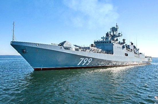 Фрегат «Адмирал Макаров» проверили на прочность