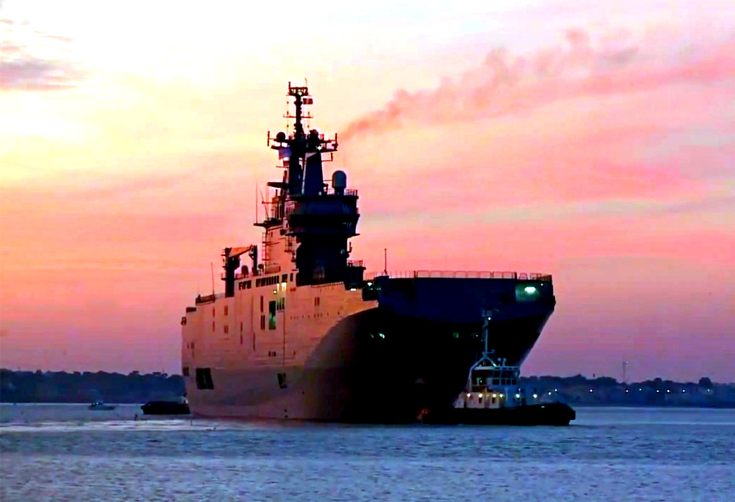 «Отказ от «Мистралей» не повлиял на ВМФ России»