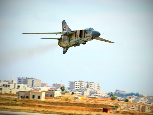 Авиация Асада разбомбила крупнейший склад оружия вместе с боевиками