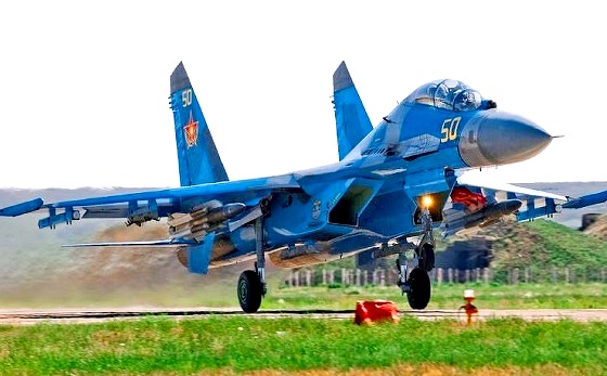 Истребитель Су-27 потерпел крушение в Казахстане