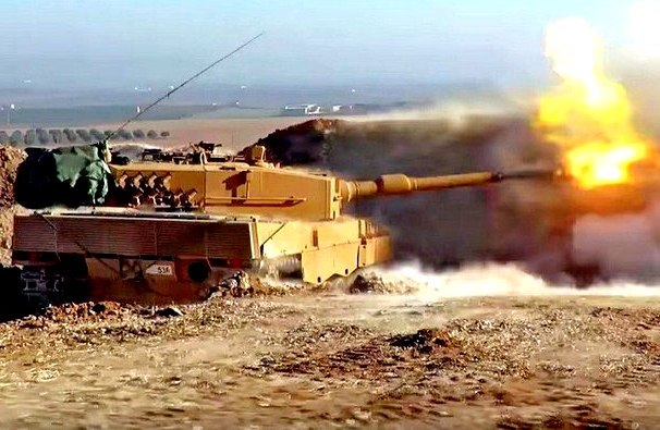 В Сирии подбит первый турецкий танк Leopard 2