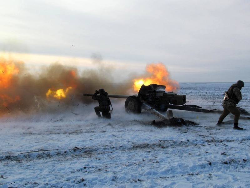 Морозы отступили: Боевики ВСУ снова обстреляли позиции НМ ЛНР