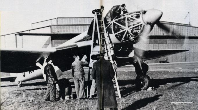 Рекордный самолет и скоростной бомбардировщик-разведчик  He 119. Германия