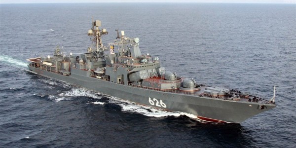 «Вице-адмирал Кулаков» направляется в Северное море