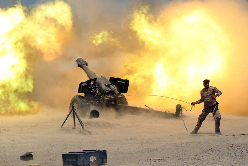 Сирийские артиллеристы устроили «ракетный град» боевикам в Идлибе