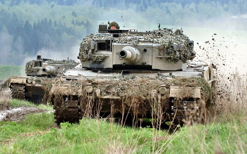 Причины потерь танков Leopard 2A4 в Сирии и их слабые места