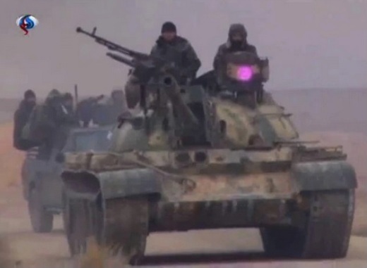 В Сирии у бойцов Асада замечен очень необычный Т-55