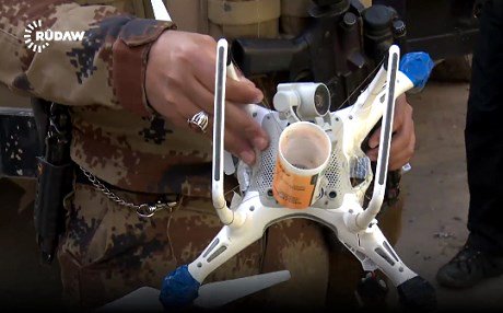 Британская авиация разбомбила базу дронов ISIS в Мосуле