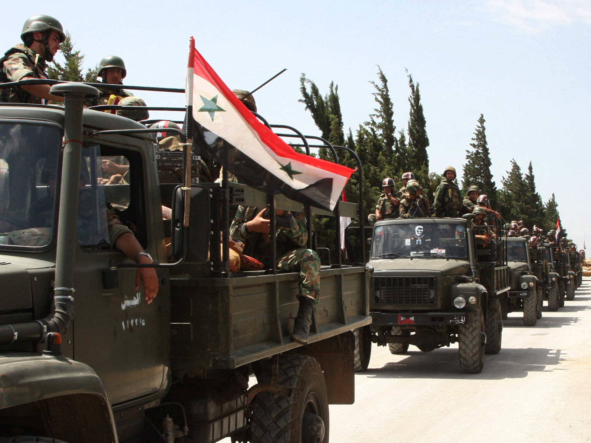 Карательный отряд армии Асада: «5-й Легион» прибыл на авиабазу Т4