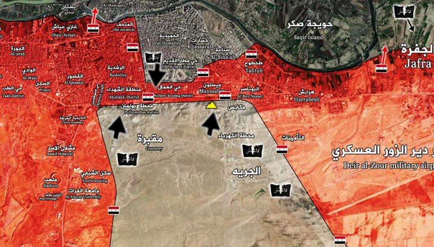 Армия Асада прорвала окружение боевиков под Дейр-эз-Зором