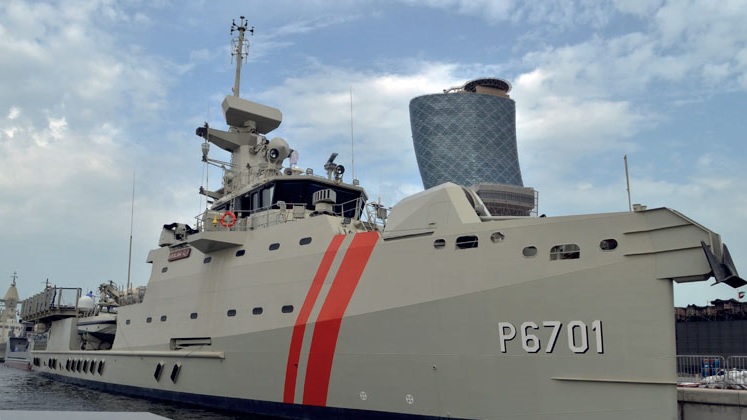 Новый эмиратский патрульный корабль