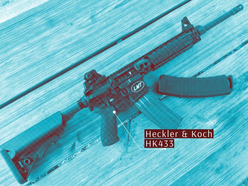 Модульная штурмовая винтовка Heckler & Koch HK433