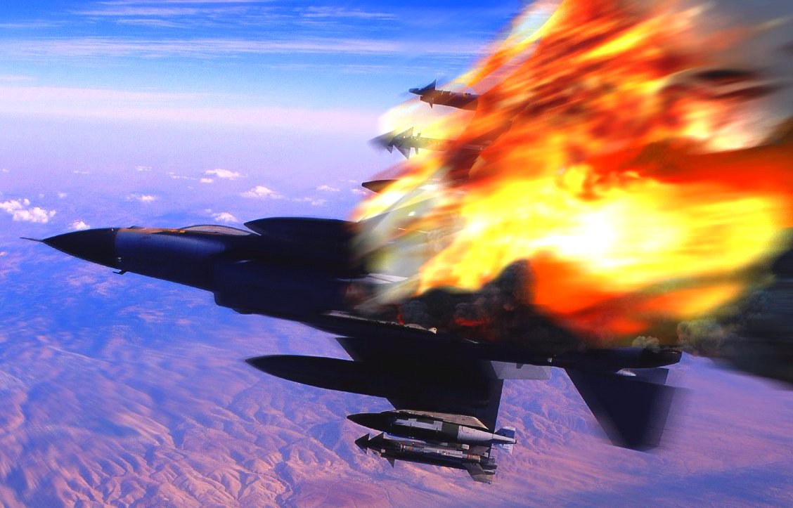 СМИ: в небе над Турцией выстрелом из ПЗРК был уничтожен истребитель F-16