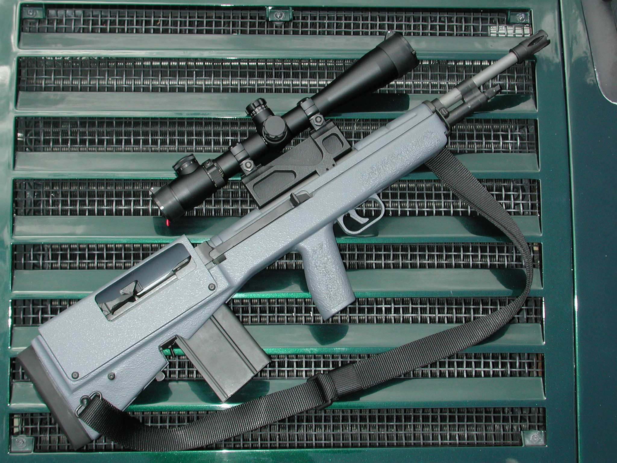 Американская снайперская винтовка  по схеме буллпап AWC G2