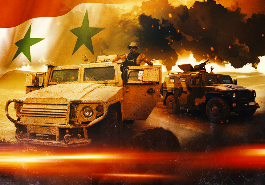 Русские бронеавтомобили «Тигр» в Сирии переделаны в неуязвимые джипы