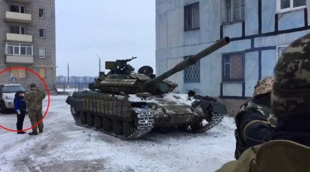 По поводу ОБСЕ, которые не видят танков ВСУ в Адвеевке