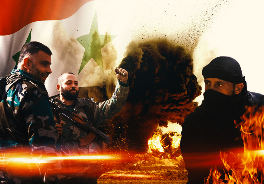 Подземный удар сирийцев поднял в воздух опорный пункт ИГИЛ в Дейр-эз-Зоре