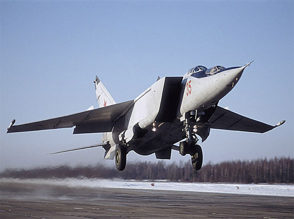 NI: Российский МиГ-25 создан для уничтожения бомбардировщиков США