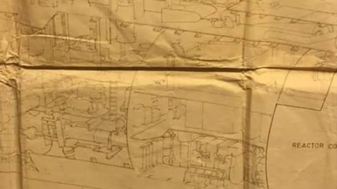 Подарок от шпиона: в британской комиссионке нашли чертежи атомного крейсера