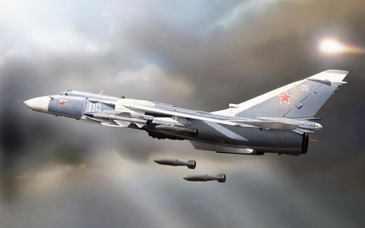 СУ-24 точным ударом закрыл обратный путь 19 боевикам ИГИЛ с Кавказа