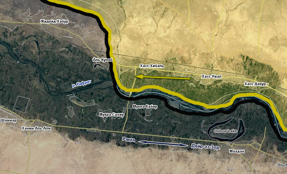 Курды перерезали одну из дорог ведущих в Ракку