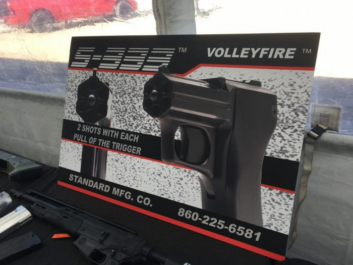 Многоствольный пистолет S333 Volley Fire могут приравнять к пулеметам