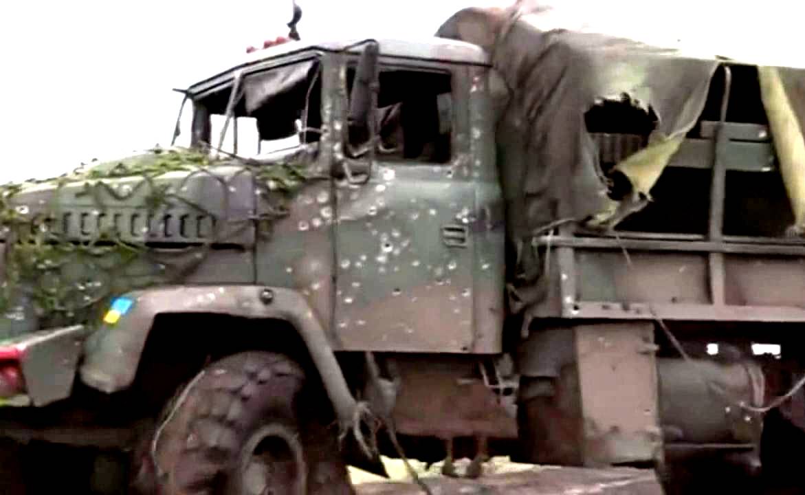 «Ветераны АТО» подорвали грузовик ВСУ, есть жертвы