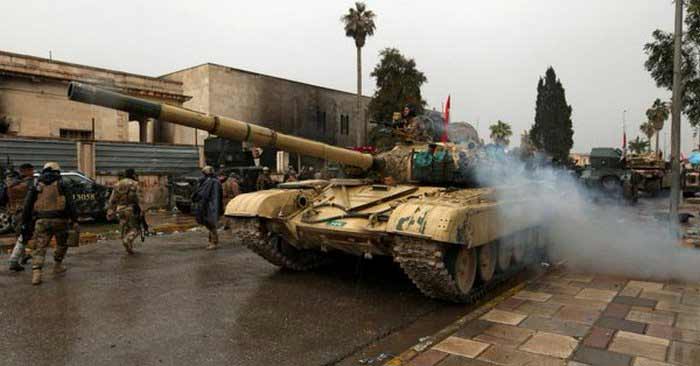 Иракская армия взяла под контроль два района и станцию в западном Мосул