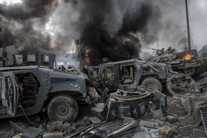 Иракская армия замедлила наступление в Мосуле и несет тяжелые потери