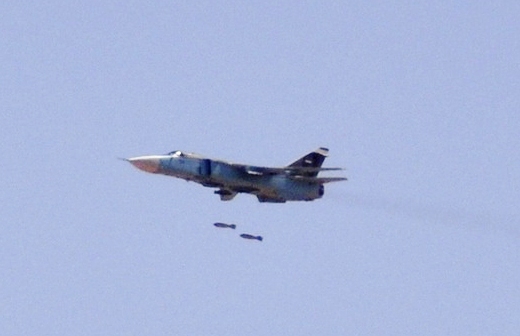В Сирии модернизированные Су-24М2 утюжат боевиков бомбами ОФЗАБ-500